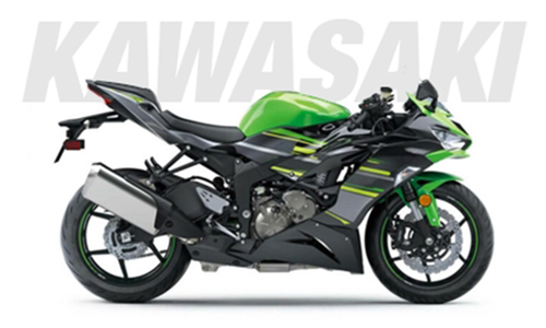 Motorrad Verkleidung Kawasaki