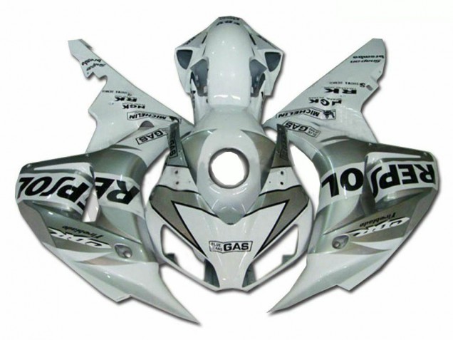 CBR 1000 RR 04-05 Motorrad Verkleidung - Silber Repsol