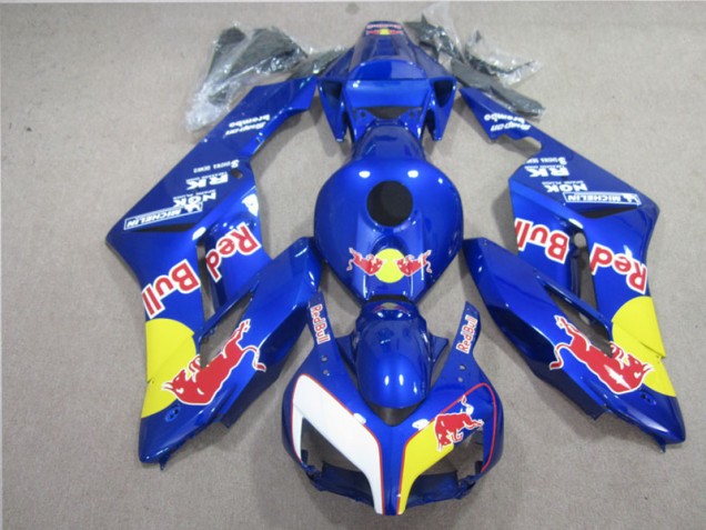 CBR 1000 RR 04-05 Motorrad Verkleidungen - Blau Rot Bull