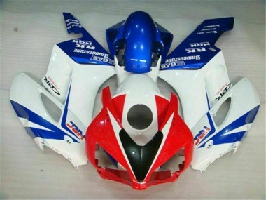 CBR 1000 RR 04-05 Motorrad Verkleidungen - Rot Blau Weiß