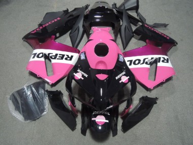 CBR 1000 RR 04-05 Motorrad Verkleidungen - Schwarz Rosa Repsol