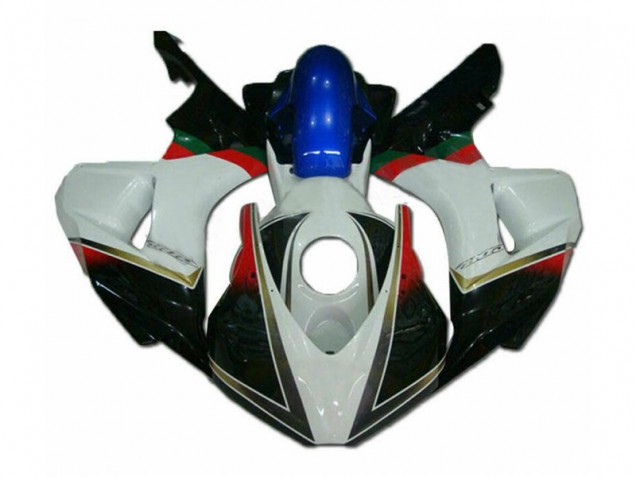 CBR 1000 RR 06-07 Motorrad Verkleidungen - Weiß Schwarz