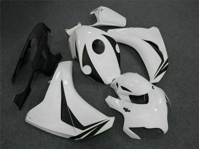 CBR 1000 RR 08-11 Motorrad Verkleidung & Plastik - Weiß