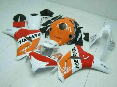 CBR 1000 RR 08-11 Motorrad Verkleidungen & Plastik - Orange Repsol