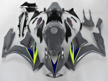 CBR 1000 RR 12-16 Motorrad Verkleidungen - Grau Blau Grün