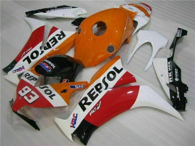 CBR 1000 RR 12-16 Motorrad Verkleidungen - Orange Repsol 93