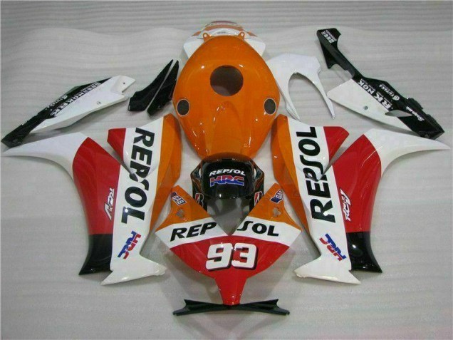 CBR 1000 RR 12-16 Motorrad Verkleidungen - Orange Repsol 93