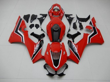 CBR 1000 RR 17-23 Motorrad Verkleidungen - Rot Schwarz Weiß