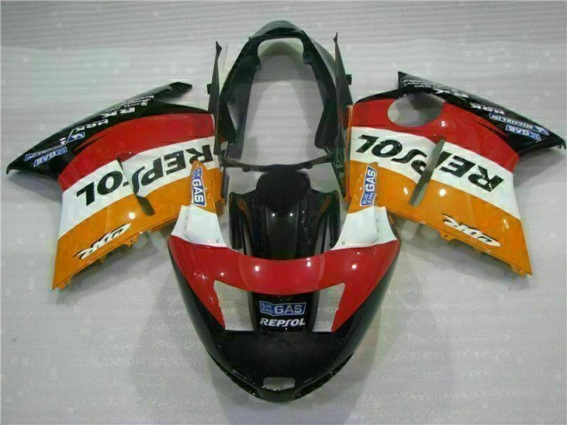 CBR 1100 XX 96-07 Motorrad Verkleidungen - Orange Repsol