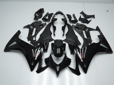 CBR 500 RR 13-15 Motorrad Verkleidungen - Glänzend Schwarz