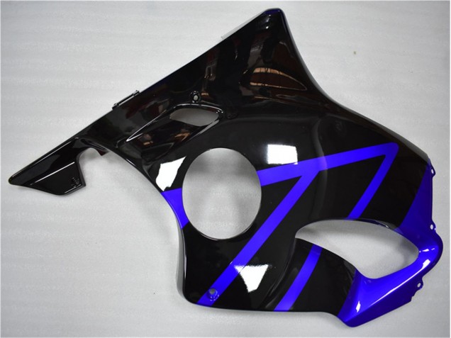 CBR 600 F4i 01-03 Motorrad Verkleidung - Blau Schwarz