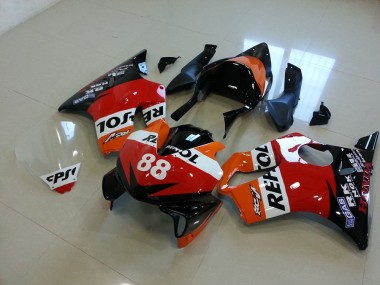 CBR 600 F4i 01-03 Motorrad Verkleidungen - Rennen Repsol 88