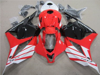 CBR 600 RR 09-12 Motorrad Verkleidung - Rot Schwarz Weiß