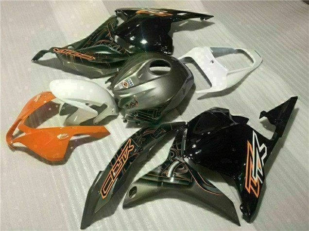 CBR 600 RR 09-12 Motorrad Verkleidungen Komplett Sets - Schwarz