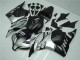 CBR 600 RR 09-12 Motorrad Verkleidungen - Schwarz Silber Repsol