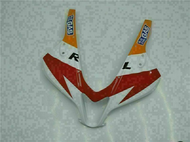 CBR 600 RR 09-12 Motorrad Verkleidungen - Weiß Orange Repsol