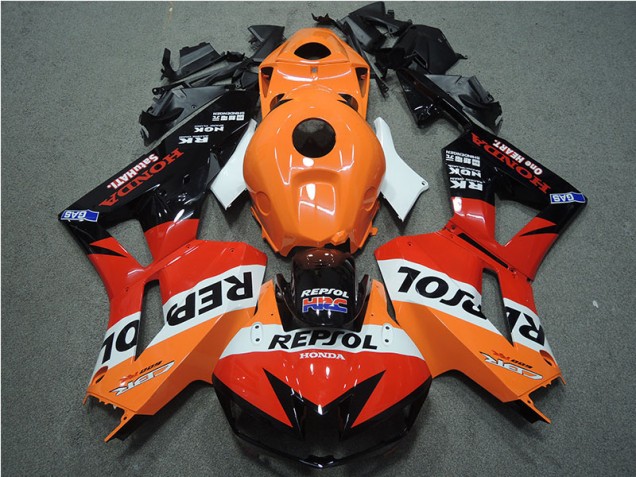 CBR 600 RR 13-21 Motorrad Verkleidungen - Orange Repsol HRC