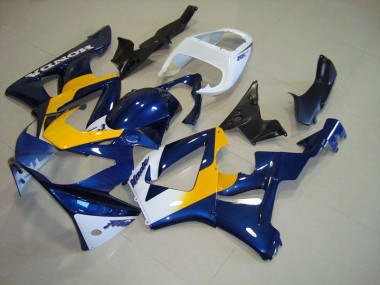 CBR 900 RR 929 00-01 Motorrad Verkleidungen - Blau Gelb