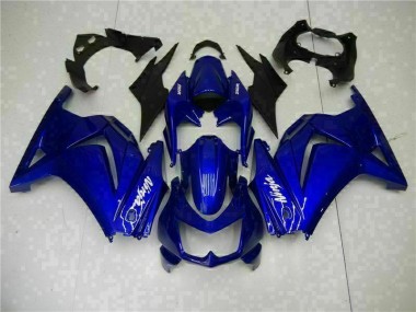 EX250 08-12 Motorrad Verkleidung - Blau Schwarz Weiß Ninja