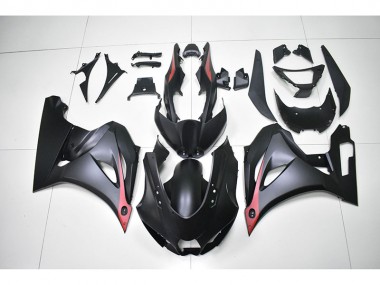 GSXR 1000 17-23 Motorrad Vollverkleidung - Schwarz Rot