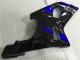 GSXR 1000 K1 00-02 Motorrad Verkleidungen - Blau Schwarz