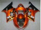 GSXR 1000 K3 03-04 Motorrad Verkleidungen - Orange Schwarz