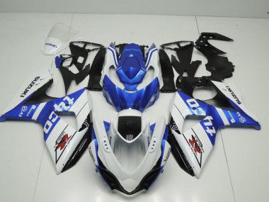 GSXR 1000 K9 09-16 Motorrad Verkleidungen - Blau Tyco