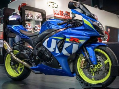 GSXR 1000 K9 09-16 Motorrad Verkleidungen - Blau Weiß