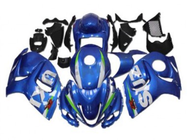 GSXR 1300 Hayabusa 08-19 Motorrad Verkleidung - Blau Weiß