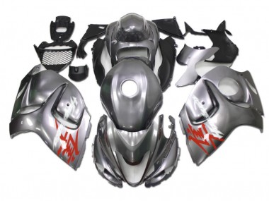 GSXR 1300 Hayabusa 08-19 Motorrad Verkleidungen - Silber