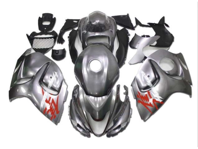 GSXR 1300 Hayabusa 08-19 Motorrad Verkleidungen - Silber