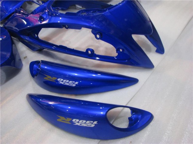 GSXR 1300 Hayabusa 08-19 Motorrad Vollverkleidung - Blau Weiß