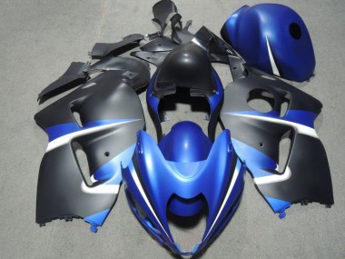 GSXR 1300 Hayabusa 96-07 Motorrad Verkleidungen - Blau Schwarz