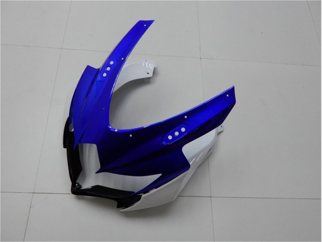 GSXR 600 / 750 K8 08-10 Motorrad Verkleidungen Komplett Sets - Blau Weiß