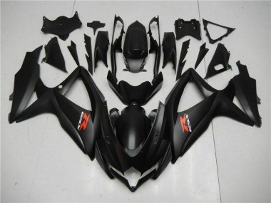 GSXR 600 / 750 K8 08-10 Motorrad Vollverkleidung - Schwarz