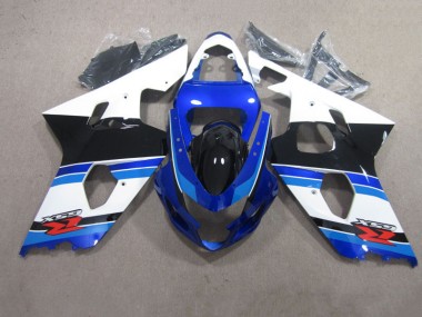 GSXR 600 K4 04-05 Motorrad Verkleidungen - Blau Weiß