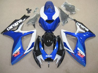 GSXR 600 K6 06-07 Motorrad Vollverkleidung - Blau Weiß