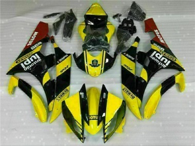 R6 06-07 Motorrad Verkleidungen Komplett Sets - Gelb