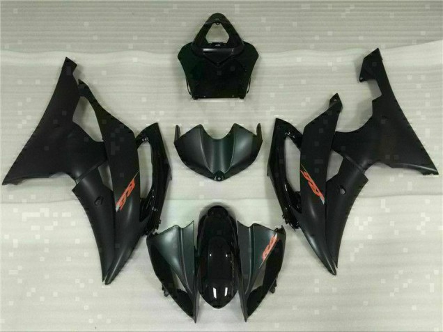 R6 08-16 MotorradVerkleidungen Plastik Kits - Schwarz