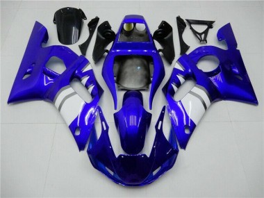 R6 98-02 Motorrad Verkleidung - Blau Weiß