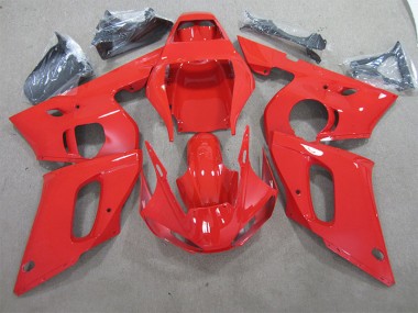 R6 98-02 Motorrad Verkleidung - Rot