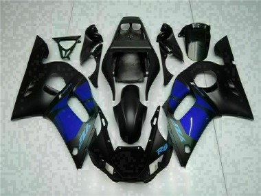 R6 98-02 Motorrad Verkleidungen - Blau Schwarz