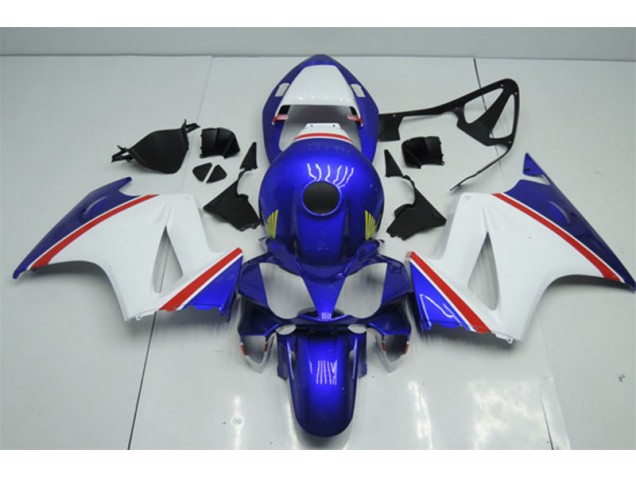 VFR 800 02-13 Motorrad Verkleidung - Blau Weiß