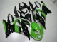 ZX6R 13-18 Motorrad Verkleidung - Grün Schwarz